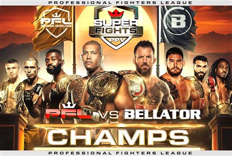 Se Anuncia Primer Evento Pfl Vs Bellator Champs Para El