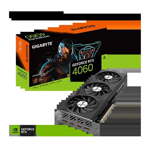 Gigabyte GeForce RTX­­ 4060 GAMING OC 8G GDDR6 Graphics Card