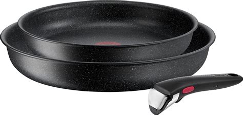 Tefal Lot De 2 Poêles Tefal Ingenio Authentic 2226 Cm Avec Poignée Amovible Induction