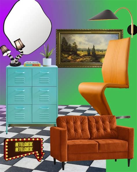 Analysing The Iconic Beetlejuice Interior & Décor Style - Furniturebox UK