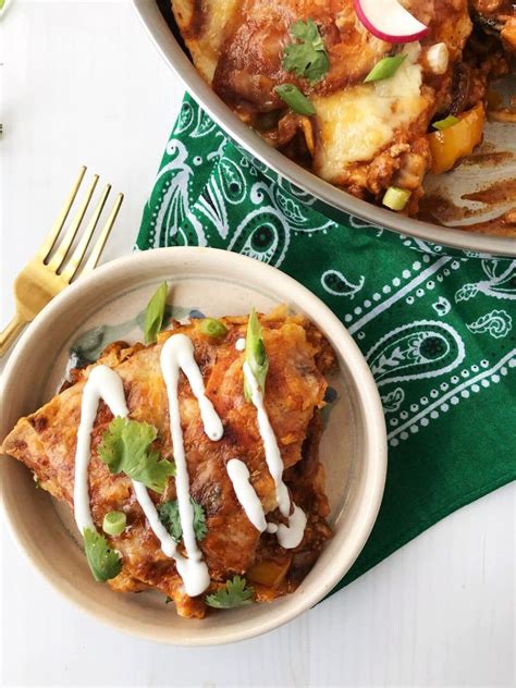 Ground Turkey Enchiladas My Casual Pantry