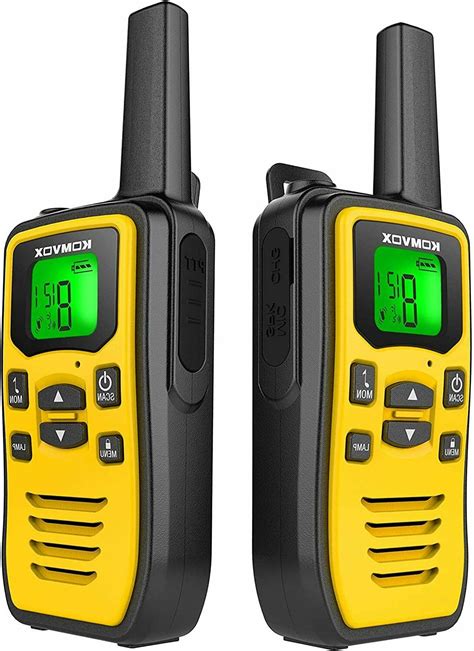 Rechargeable Walkie Talkies For Adults Long Range Handheld