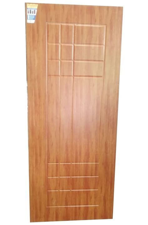 Brown Textured Membrane Door For Home Door Height 8 Inch At Rs 82