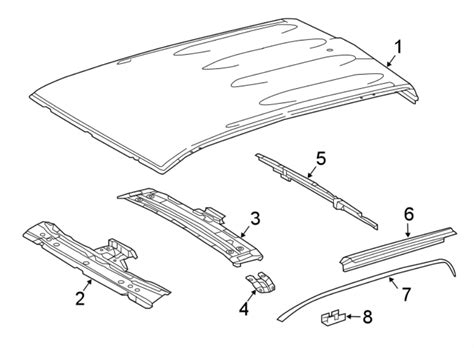 Toyota Tacoma Drip Molding Moulding Roof Drip Access