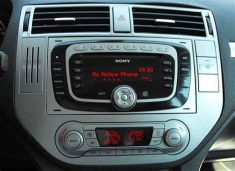 Ford C Max Set Zum Radio Einbau Anthrazit Autoradio Einbau