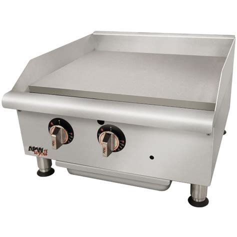 Apw Wyott Ggm I Champion Manual Gas Countertop Griddle Wasserstrom