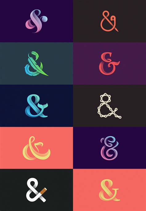 Ampersand History And Use Of The At Hand Glyph The Designest Icon