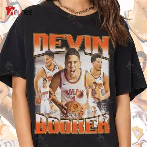 Devin Booker Shirt S Bootleg Classic Phoenix Suns T Shirt Unisex