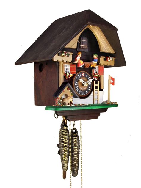 Loetscher Authentic Swiss Handcrafted Cuckoo Clock The Etsy