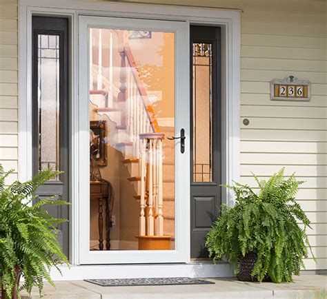 Retractable Screen Security And Storm Doors Larson Storm Doors