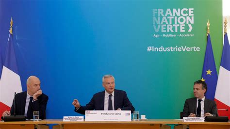 France Le Projet De Loi Industrie Verte