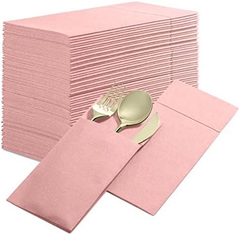 Amazon Peach Apricot Dinner Napkins Cloth Like With Built In