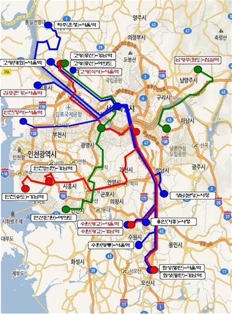 수도권광역버스 6개 추가노선 3월부터 본격 운행 아시아경제