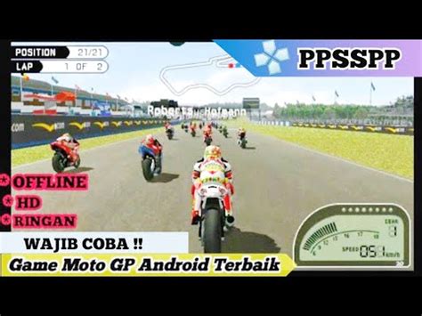 Game Moto GP Di Android Grafik Full HD KEREN BANGET PPSSPP YouTube