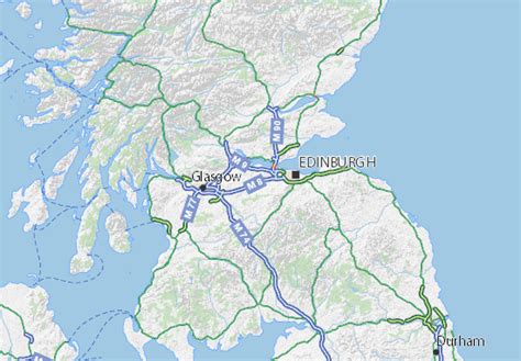 MICHELIN West Lothian map - ViaMichelin