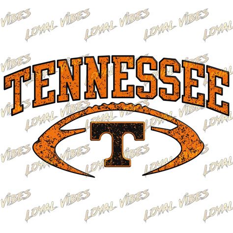 Tennessee Vols Football Custom Design Png  Etsy