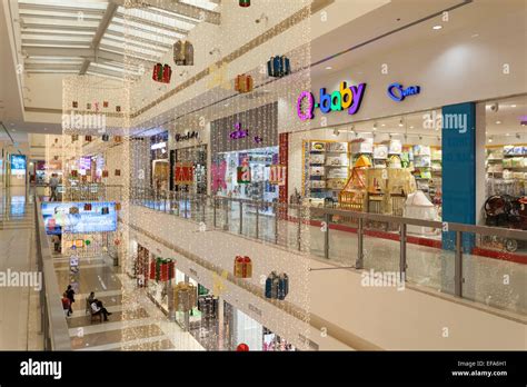 Interior Of Dubai Outlet Mall The Shopping Mall Is Part Of Dubai