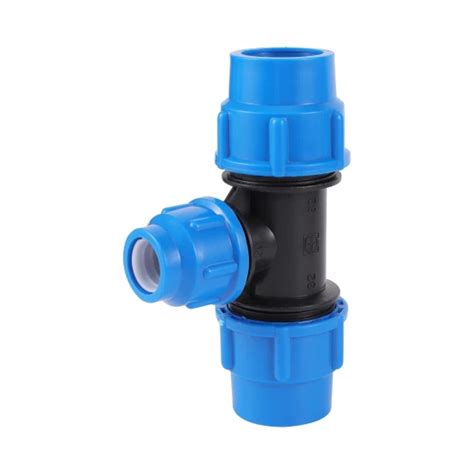 3 Way 2025324050mm Hdpe Reducing Connector Pvc Pipe Coupling Tee