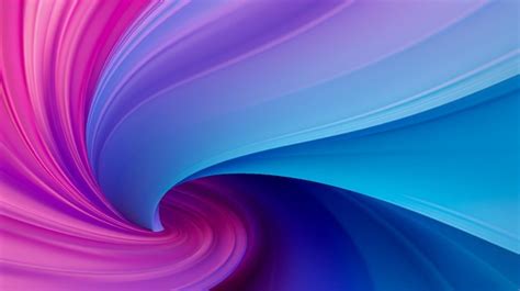 Premium AI Image | Purple and blue wallpaper with a colorful swirl