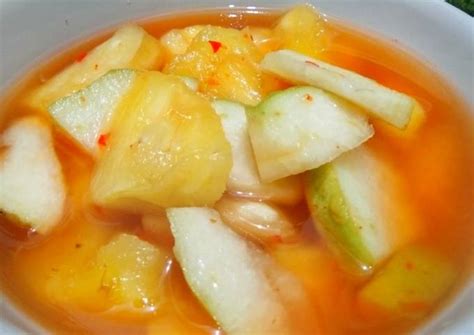 Resep Asinan Nanas Jambu Kristal Oleh Martian Prasetyani Cookpad