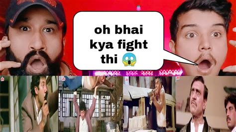 Ghayal Movie Part 9 Sunny Deol Fight Scene Pakistani Reaction