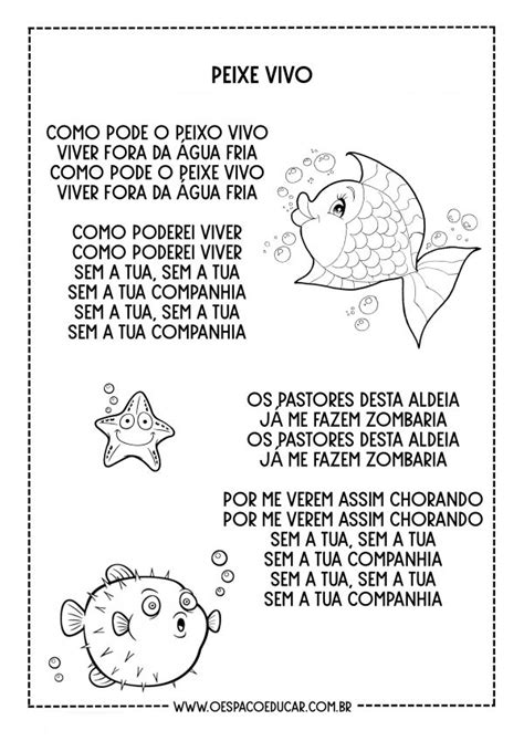 Meu livro de cantigas Blog Espaço Educar