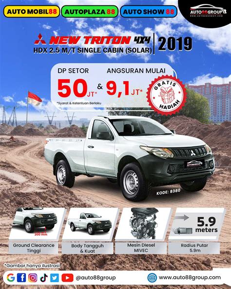 Harga Triton Single Cabin Baru Dan Bekas Rp Rp