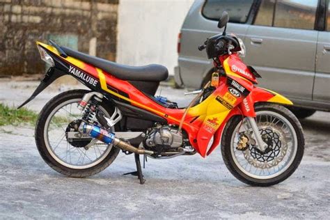 Model Modifikasi Yamaha Jupiter Z Racing Terbaru | Tropie Modifikasi Motor