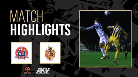 Highlights Afc Fylde Spennymoor Town Youtube