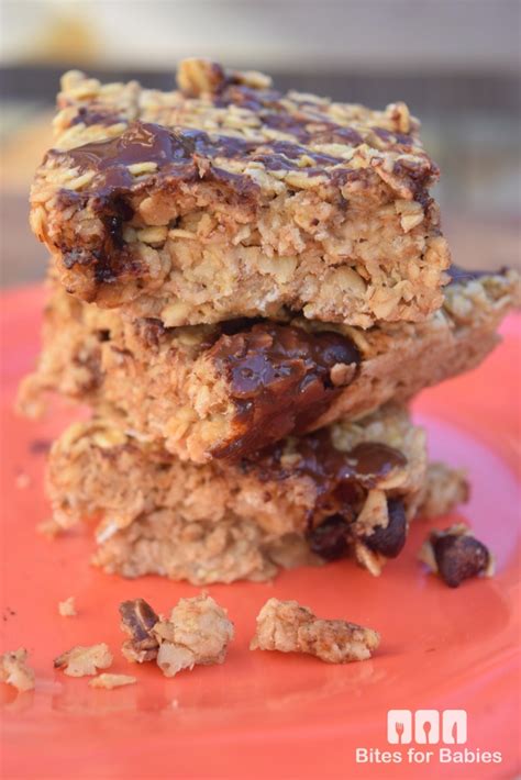 Banana Oat Breakfast Bars Bites For Foodies