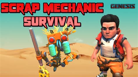 Scrap Mechanic EP4 Crushing Machine The Spud Gun YouTube