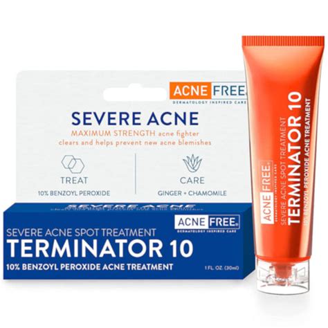 Benzoyl Peroxide 10 Uk Acne Care Treatment Creams And Gels — Kingdom States