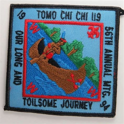 OA Lodge 119 Tomo Chi Chi 1994 56th Annual Meeting Patch G1239 EBay