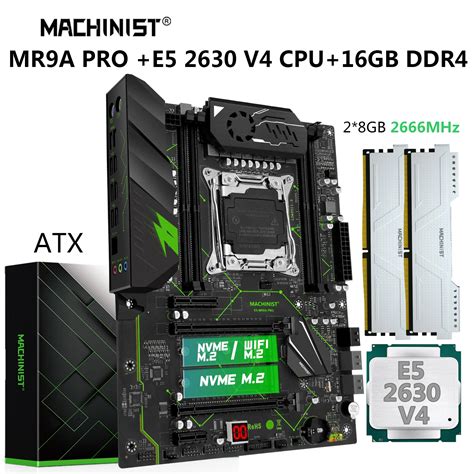 Machinist Conjunto De Placa Base Mr A Pro X Kit Xeon E V Cpu