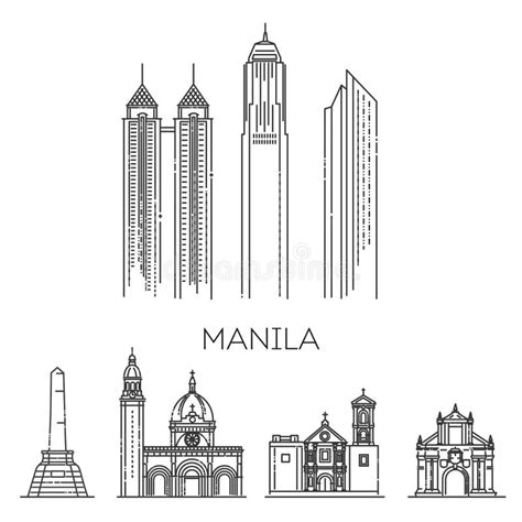 manila cathedral intramuros manila  philippines asia stock