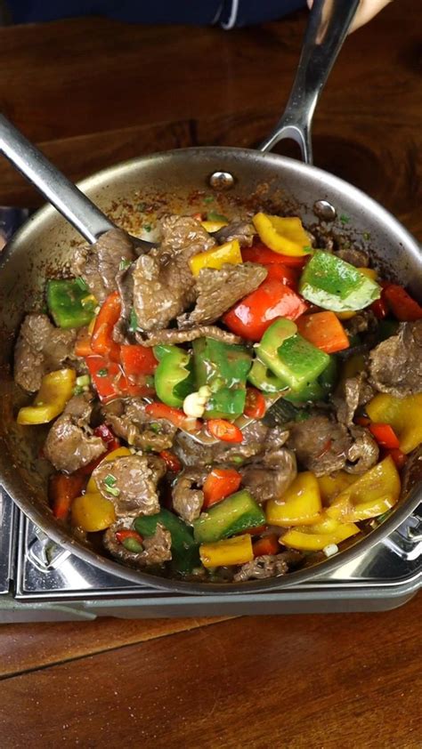 Beef Stir Fry With Bell Peppers Recipe