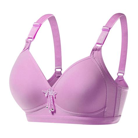 Women Full Coverage Seamless Push Up Bra Wireless Soft Cup Underwear 32 44aa Abc Ebay