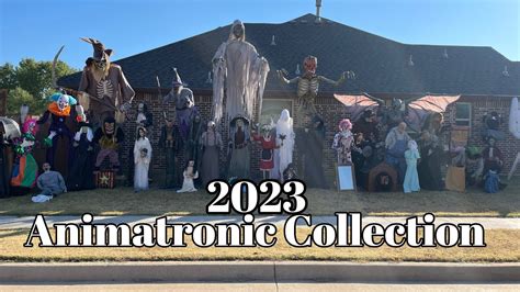 Spirit Halloween 2023 Halloween Animatronic Collection Video Youtube