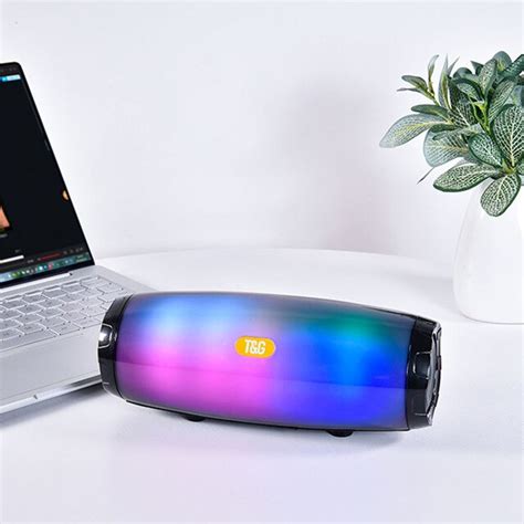 big tg led portable wireless bluetooth speaker grandado