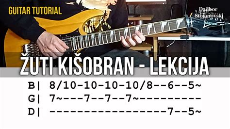 Atomsko Skloni Te Uti Ki Obran Lekcija Za Gitaru Guitar Tutorial