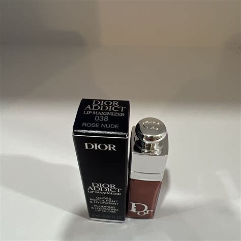 Dior Addict Lip Maximizer Plumping Gloss 038 ROSE NUDE 2ml 0 06oz MINI