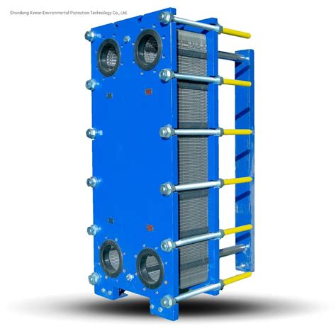 Countercurrent Plate Heat Exchanger For Heating And Cooling Plate