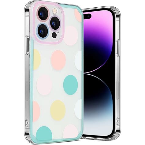 Saharacase Polkadot Hybrid Flex Hard Shell Case For Apple Iphone Pro