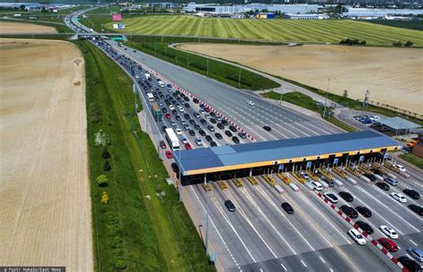 Autostrada A1 Wydłużył się korek przed bramkami WP Wiadomości