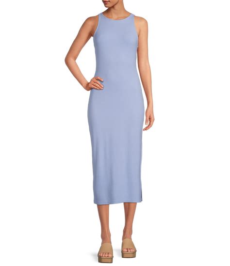 Gianni Bini Racer Ribbed Knit Sheath Bodycon Dress Dillard S