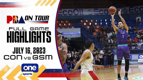 Converge Vs Brgy Ginebra Highlights Pba On Tour July