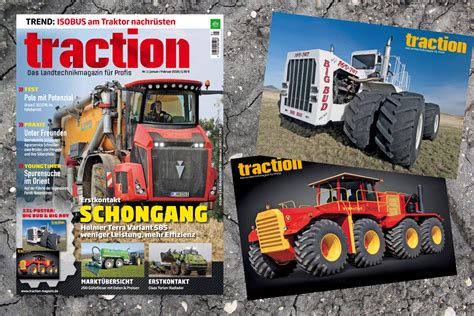 Müllers Neue traction das Landtechnikmagazin für Profis