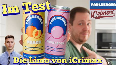 Paulberger Limo Peach Und Bubblegum Im Test Von ICrimax YouTube