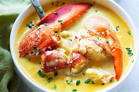 Bisque De Homard La Meilleure Soupe De Bisque De Homard Recettes De