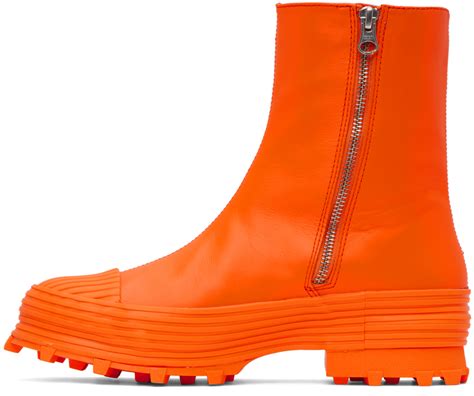 Оранжевые сапоги Traktori CamperLab – заказать из-за границы с ...